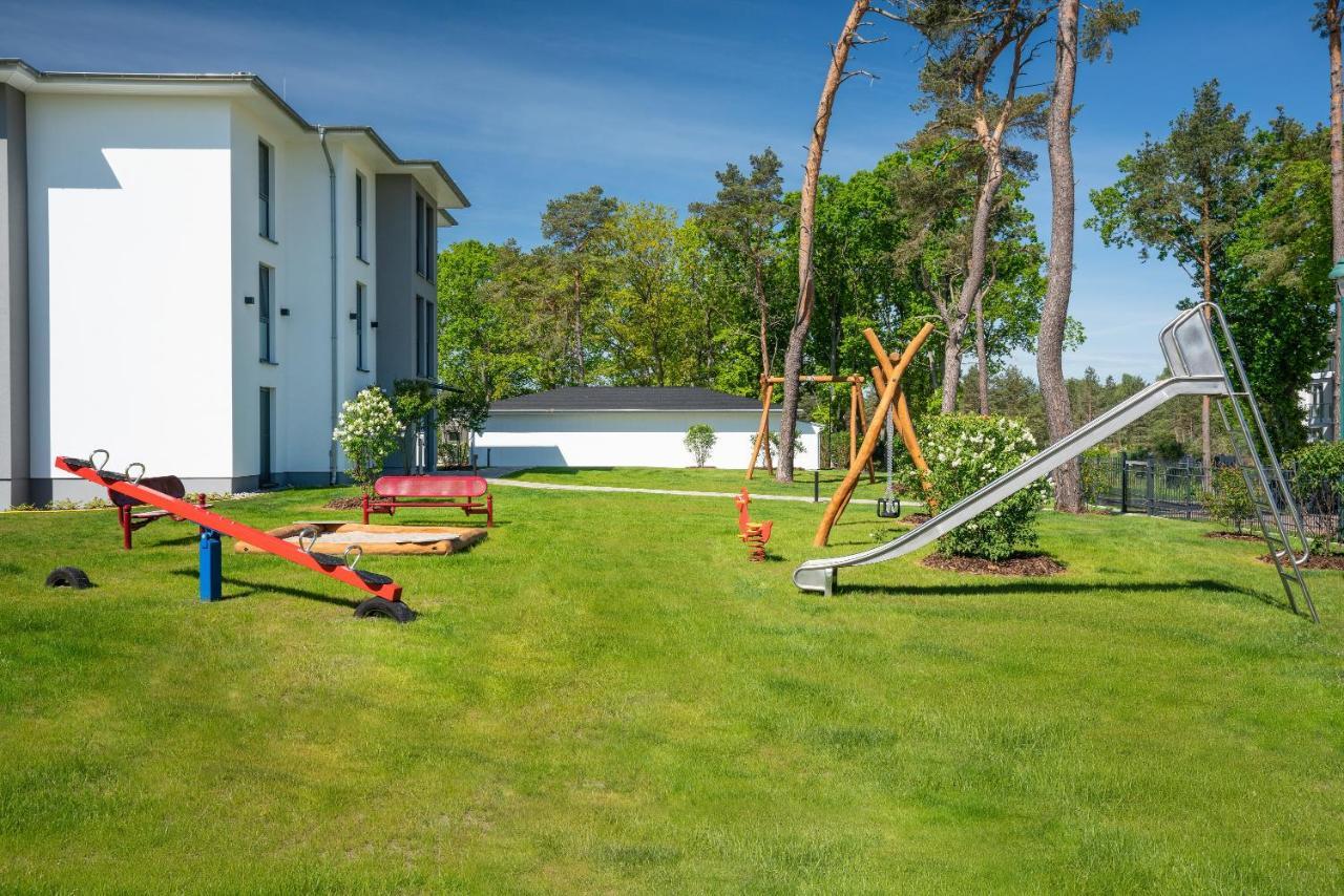 Appartement "Opal" Mit Penthouseflair - Oase Am Haff Garz  Bagian luar foto