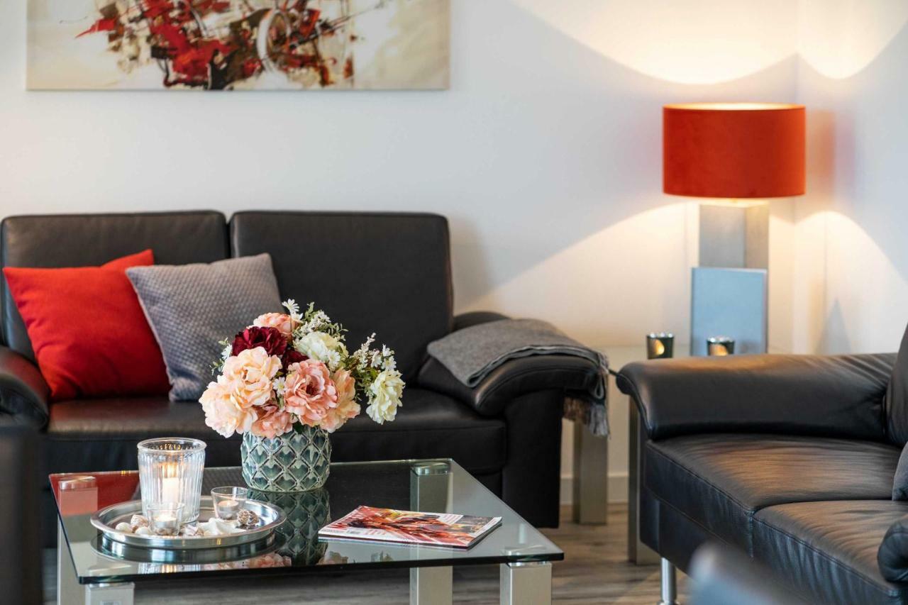 Appartement "Opal" Mit Penthouseflair - Oase Am Haff Garz  Ruang foto